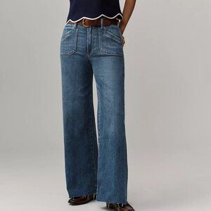 PAIGE Anessa High-Rise Wide-Leg Jeans